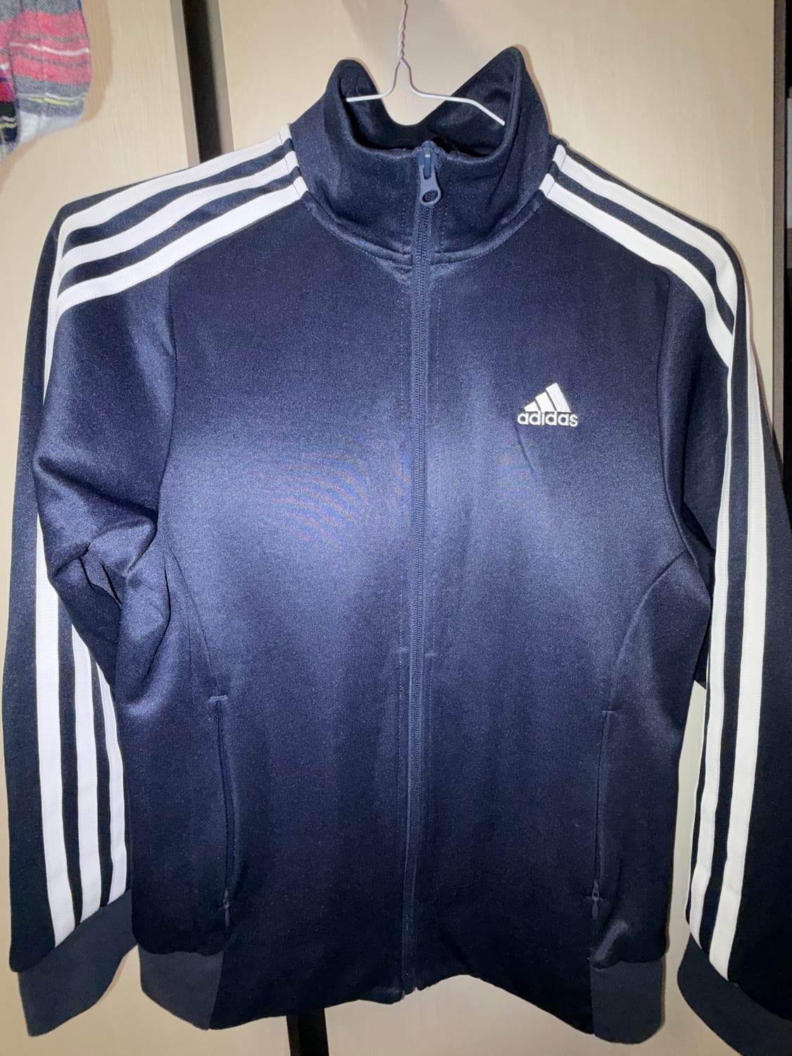 아디다스 저지 집업 트랙탑 네이비 상품이미지1