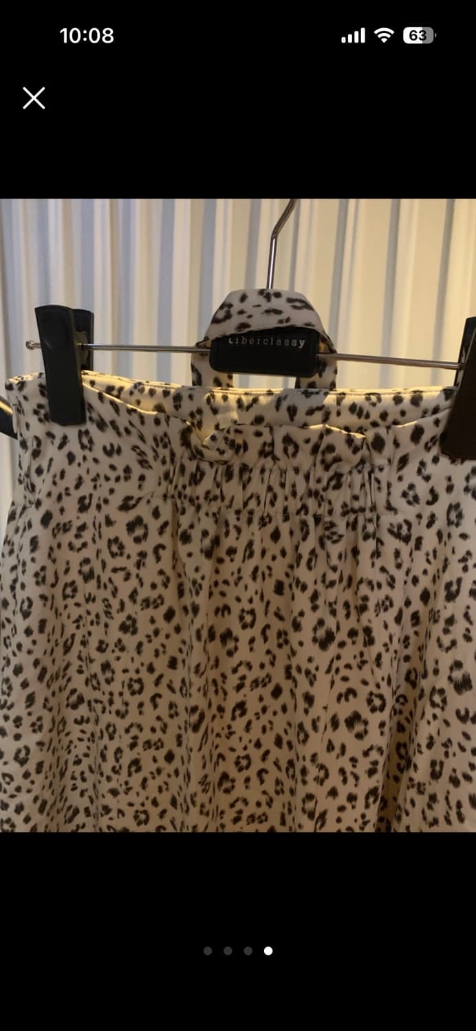 레오파드 롱 스커트+벨트 set 상품이미지4