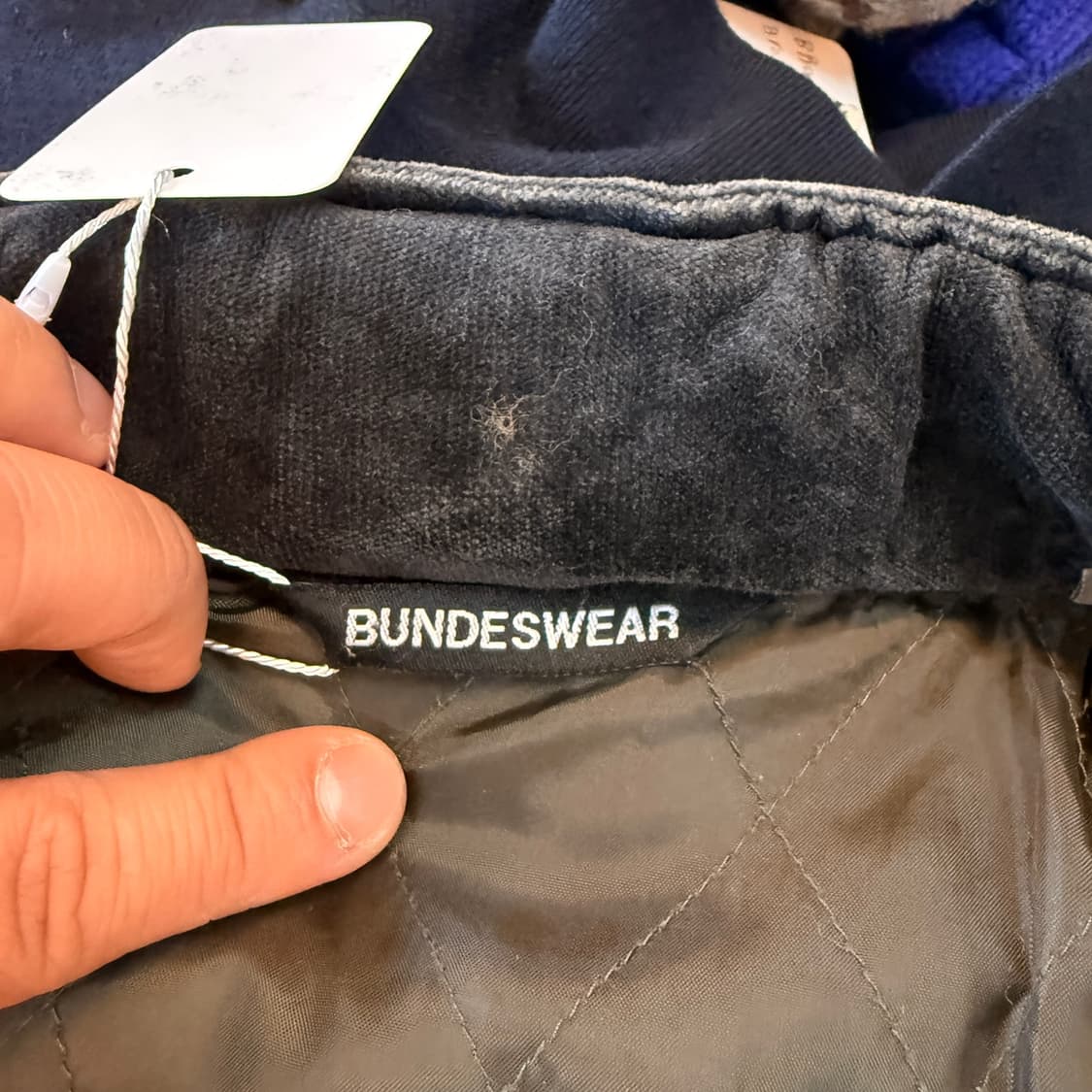 BUNDESWEAR 벨루어 M65 다크 챠콜 밀리터리 자켓 상품이미지8