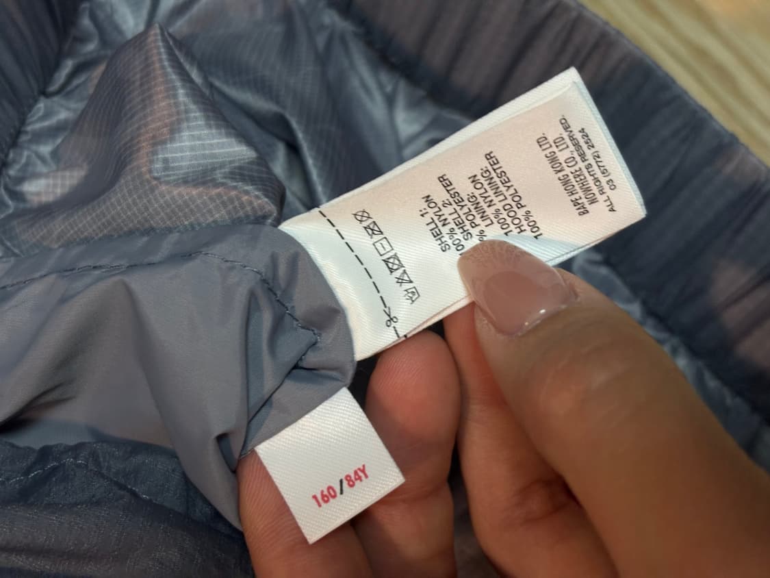 에이프 Aape 우먼 크롭 바람막이 xs 베이프 bape 상품이미지4