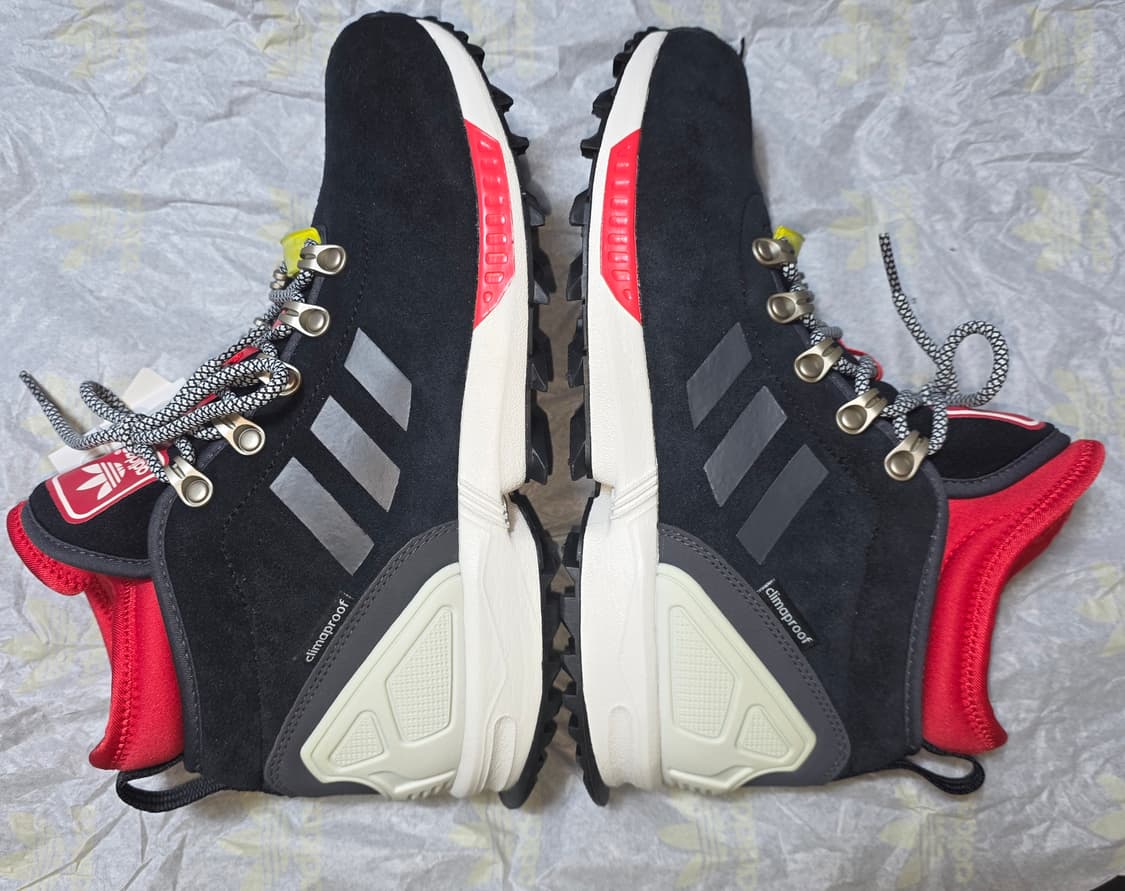 [새상품/희귀] 아디다스 ZX 플럭스 윈터 블랙 (245) - 소가죽 상품이미지5