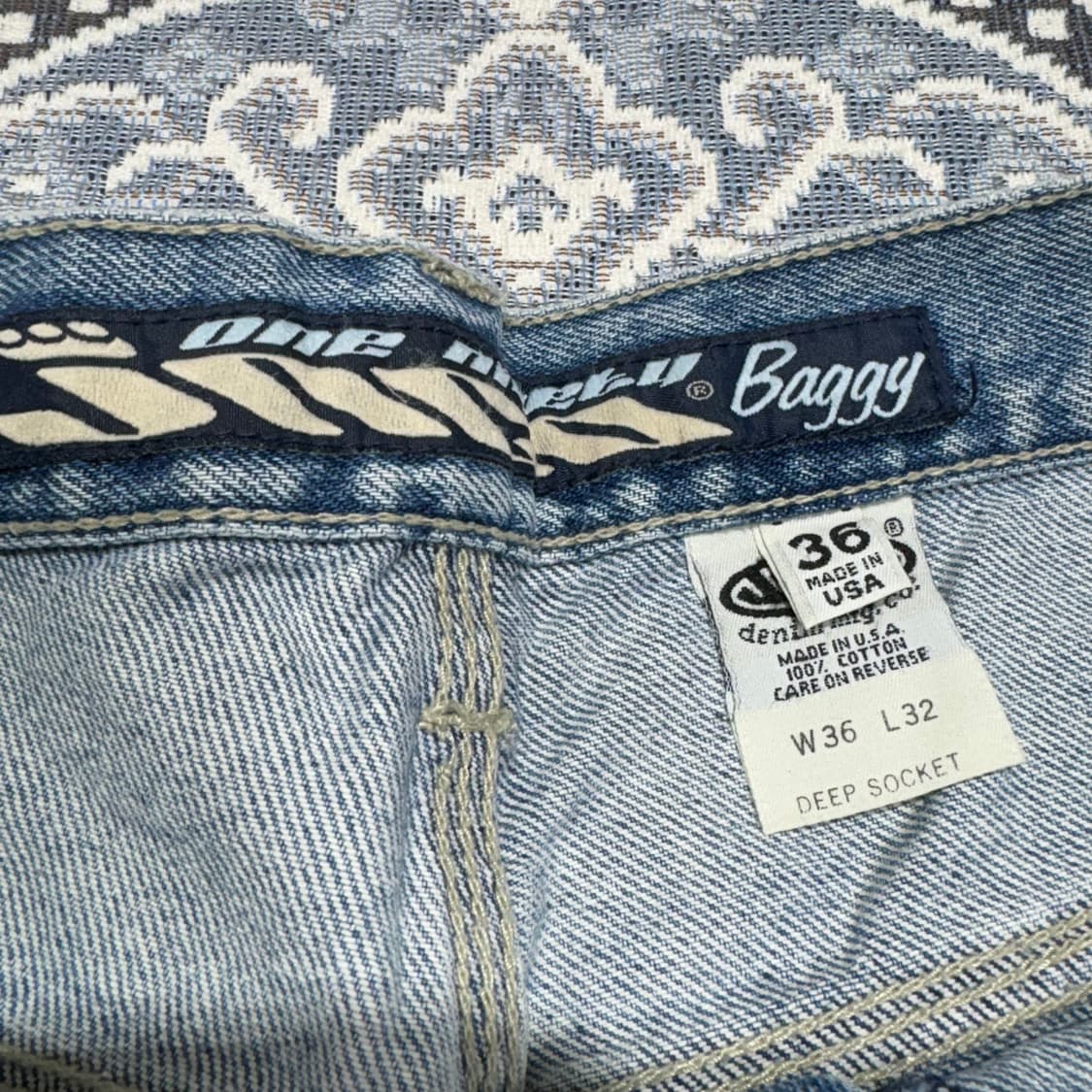 **ONE True Baggy Jeans (W36 L32)** 상품이미지3