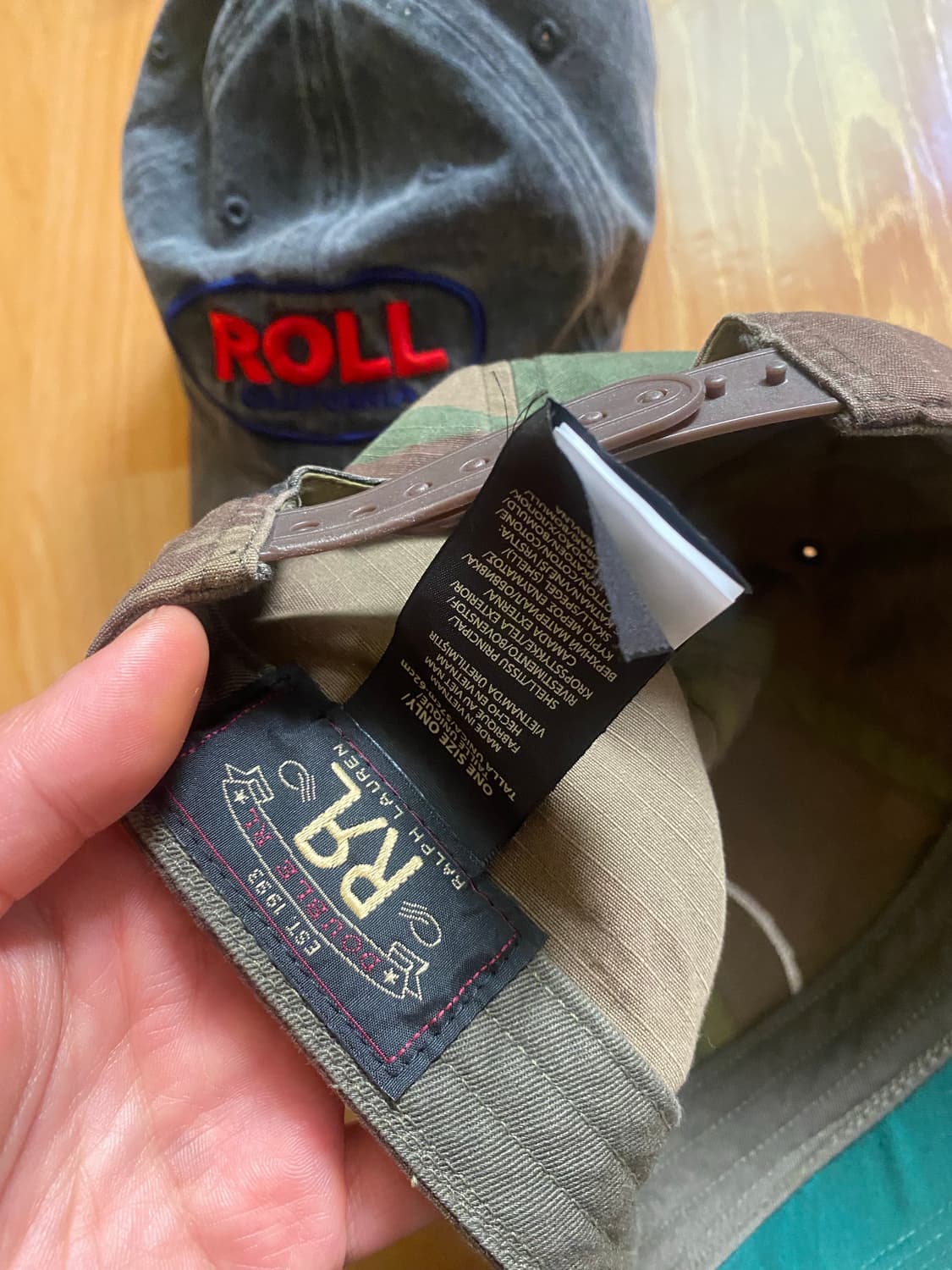 Rrl 트윌볼캡 카모  상품이미지3