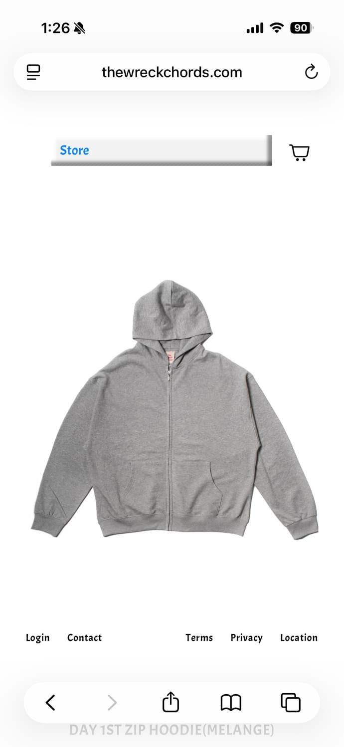 [3] 뤡코즈 후드집업 상품이미지1