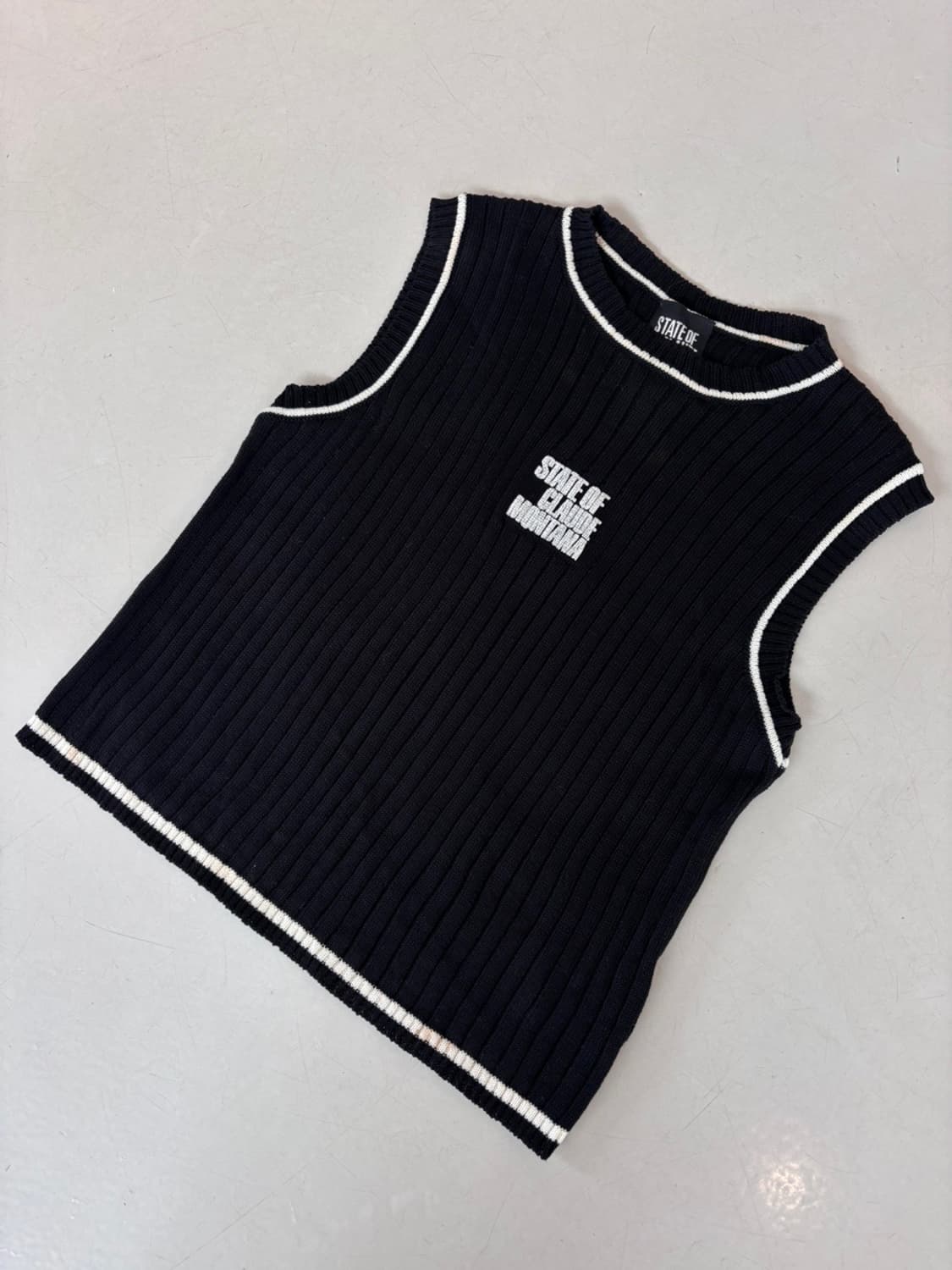 Vintage State Of claude Montana Knit 상품이미지3