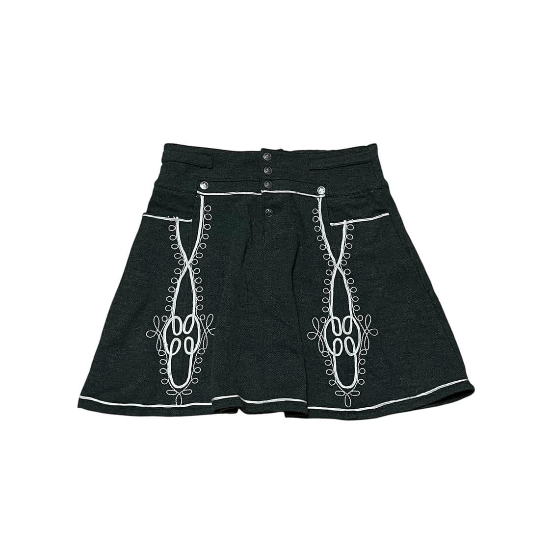 오즈안젤로 고스 그린 미디스커트 상품이미지1