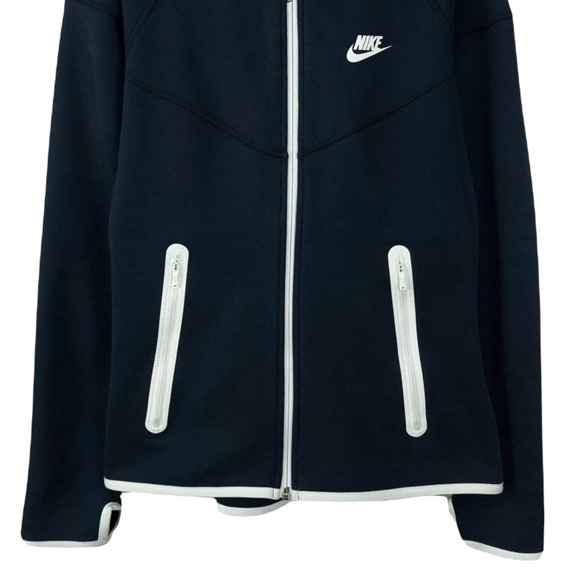 [나이키] 로고 프린팅 테그팩 후드 집업 네이비 M19463 상품이미지5