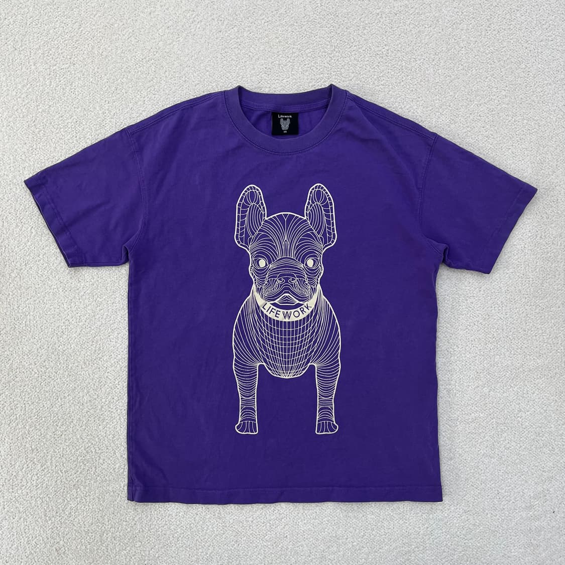 XS 라이프워크 빅로고 반팔 티셔츠 0305M 상품이미지1