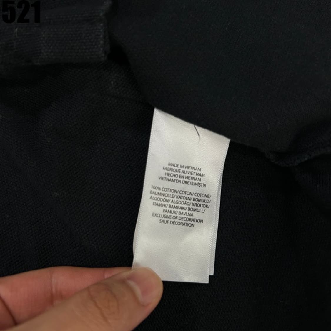 폴로 블랙 반팔티 상품이미지3