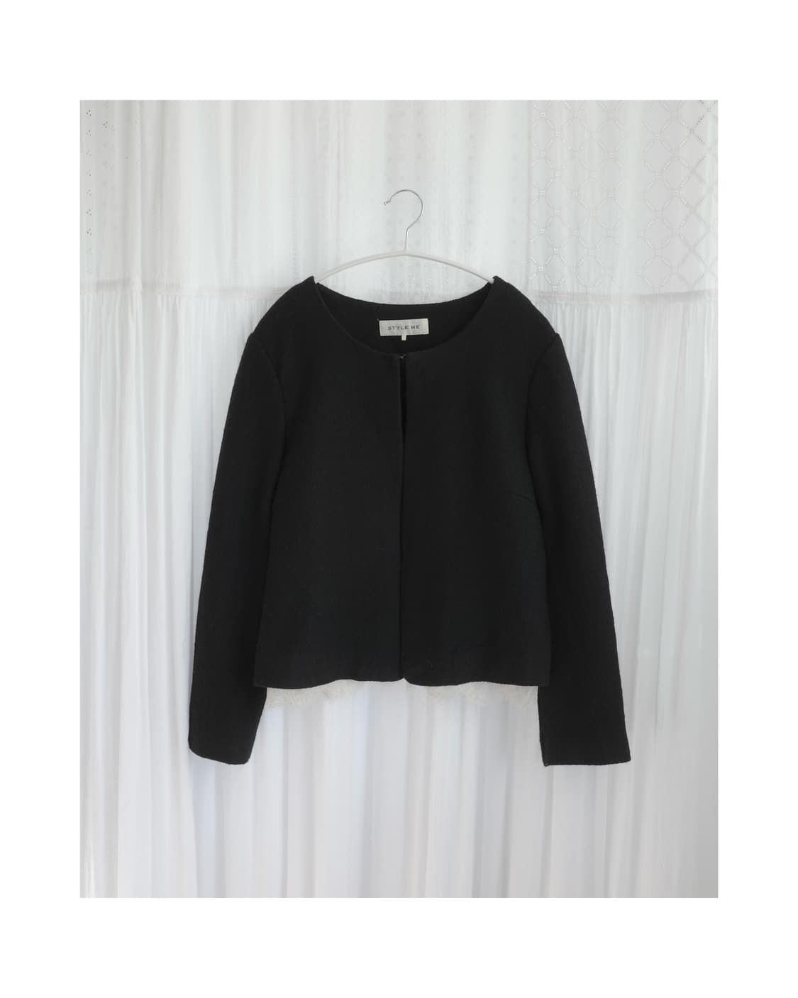 Race balck coat 상품이미지2