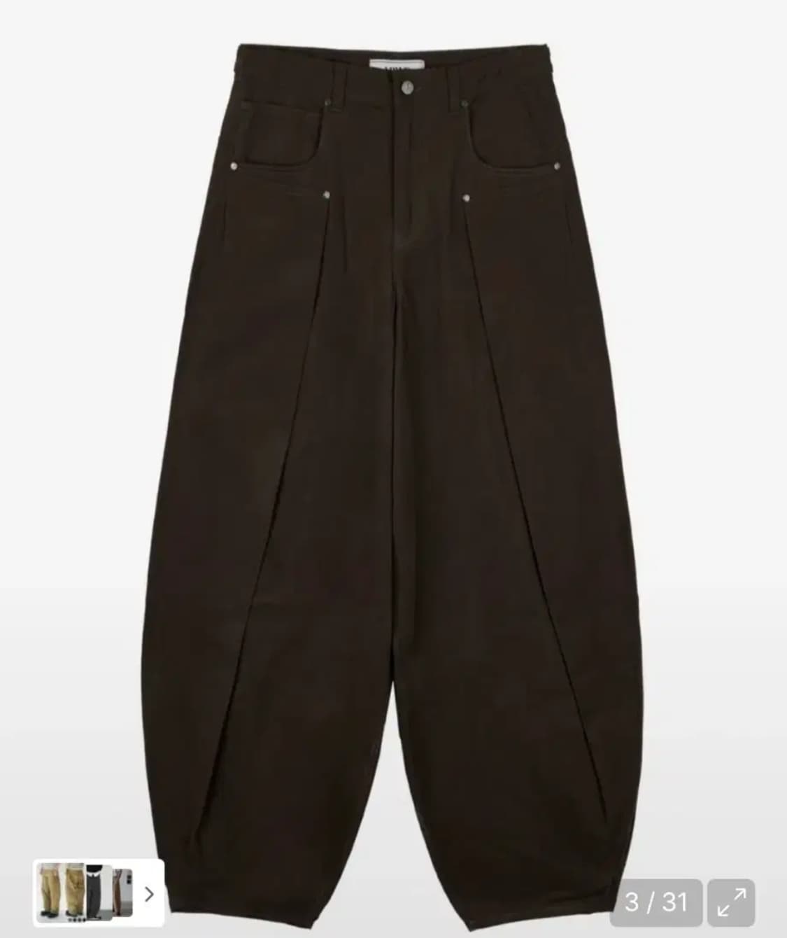 아이돈워너셀 0사이즈 브라운 상품이미지1