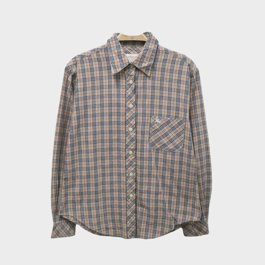 버버리 체크 셔츠 65124 상품이미지1