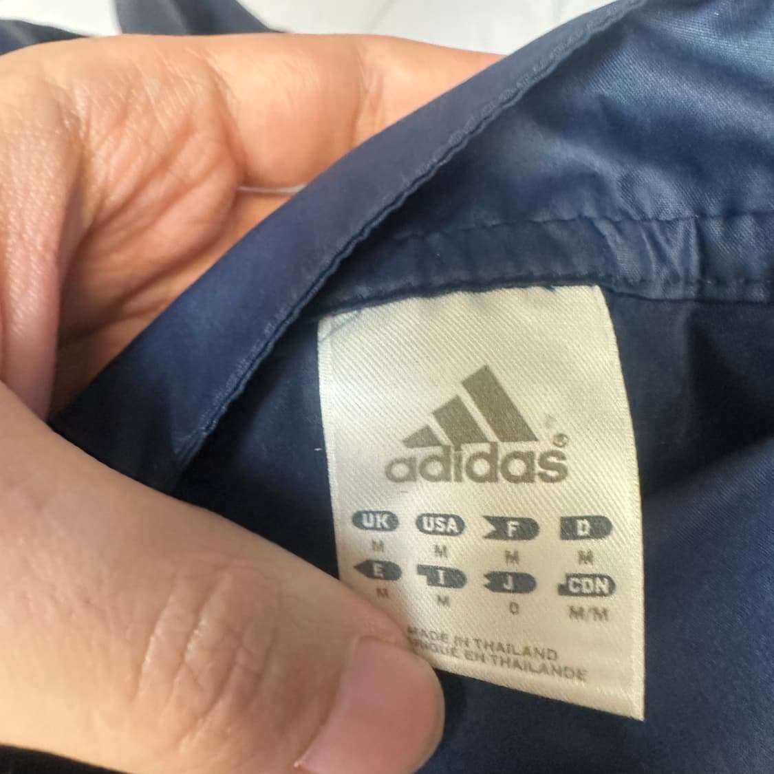 아디다스 00s 퍼포먼스로고 네이비반팔웜업 M 상품이미지3