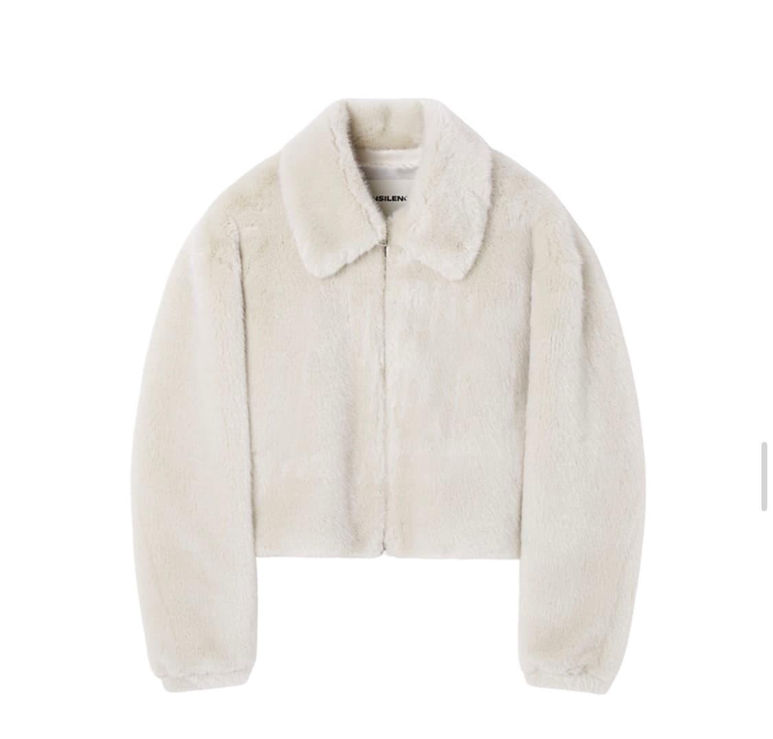 안사일런스 에코 퍼 점퍼 BEIGE S사이즈 상품이미지2