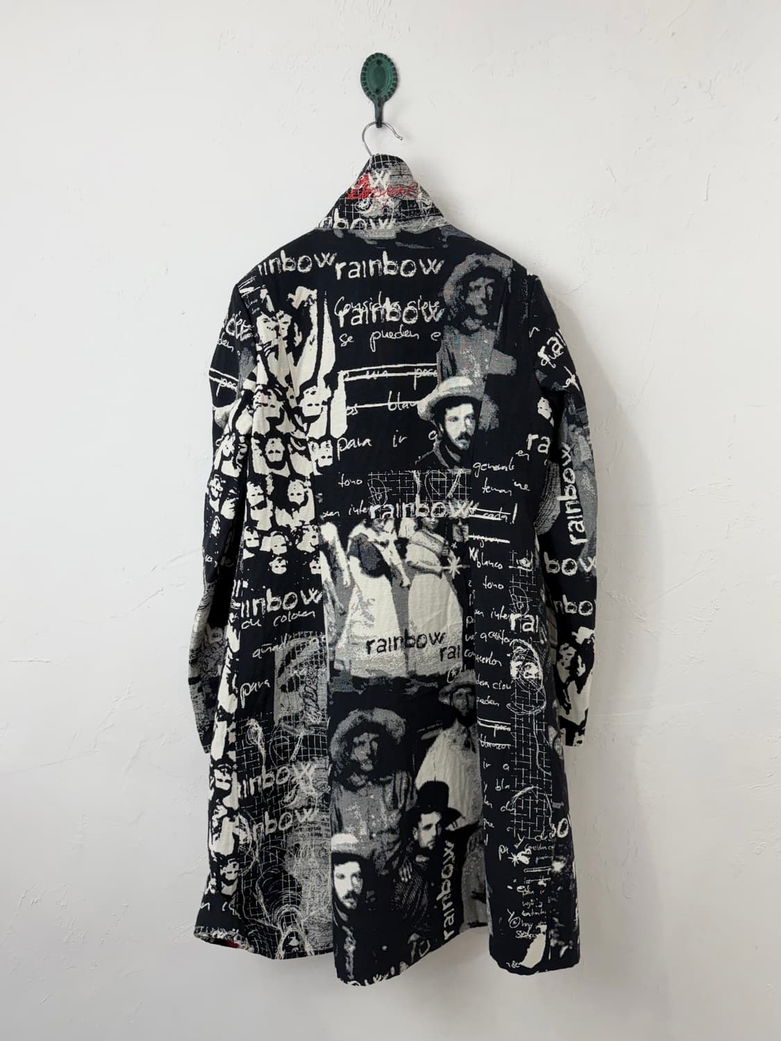 Desigual 풀 프린트 하이넥 코트 상품이미지4