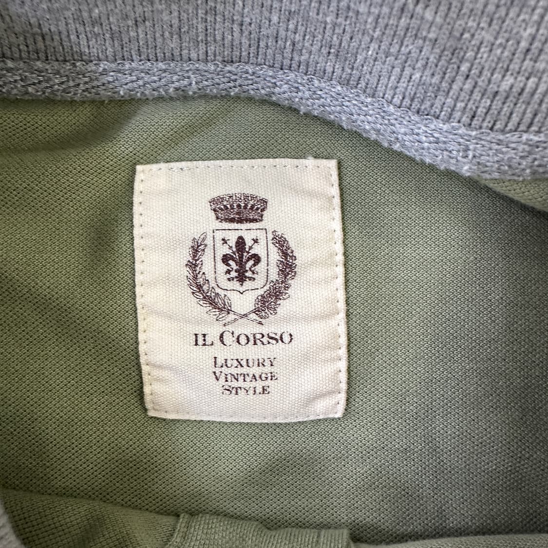 100 일꼬르소 남성용 피케 반팔 0401D 상품이미지2