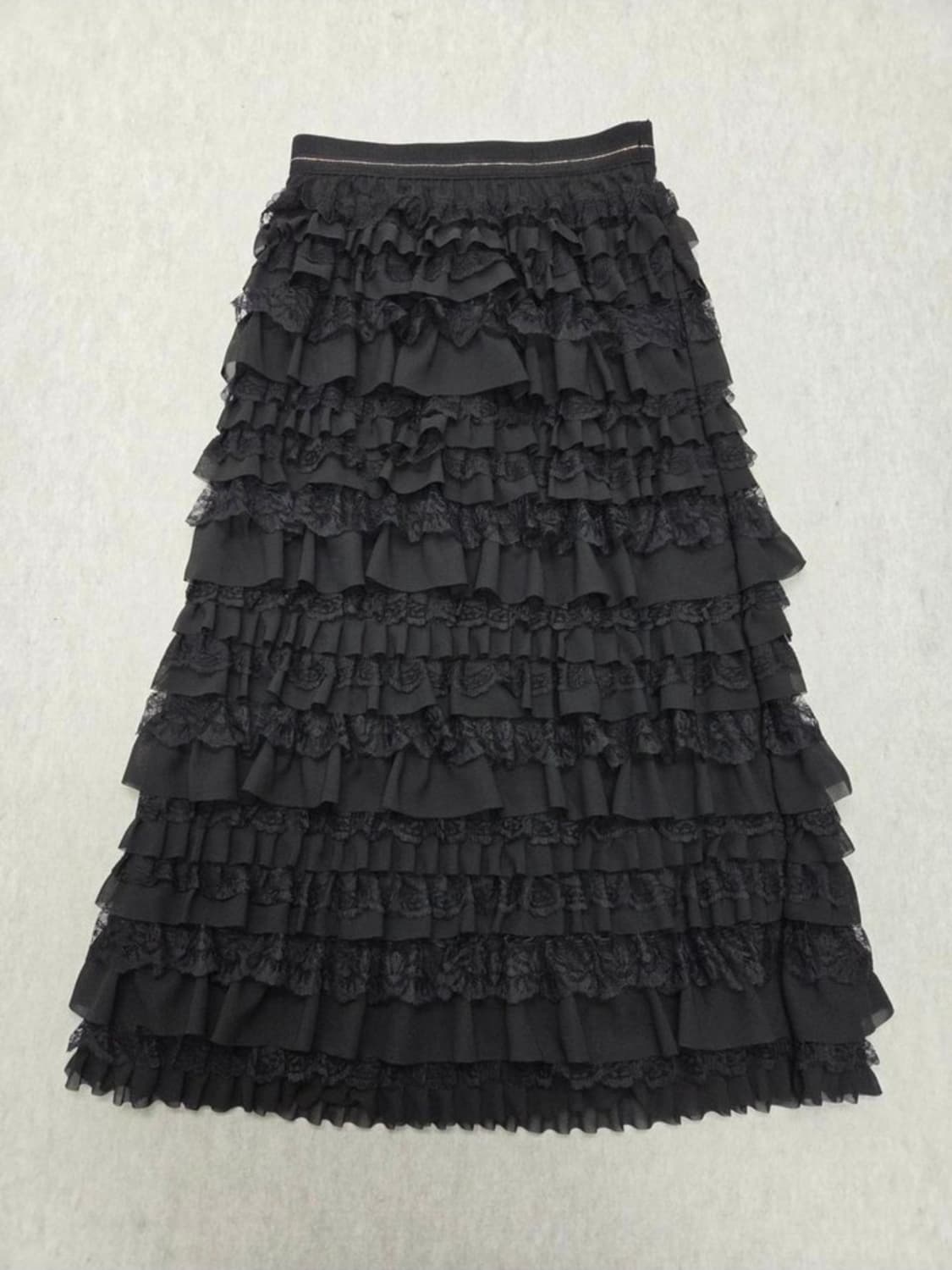 여성 73 잇미샤 레이스 스커트 치마 상품이미지4