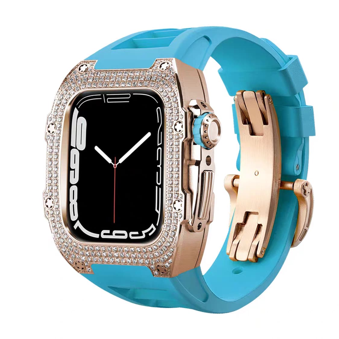 아이스아웃 다이아몬드 리차드밀 스타일 애플워치 스트랩 상품이미지6