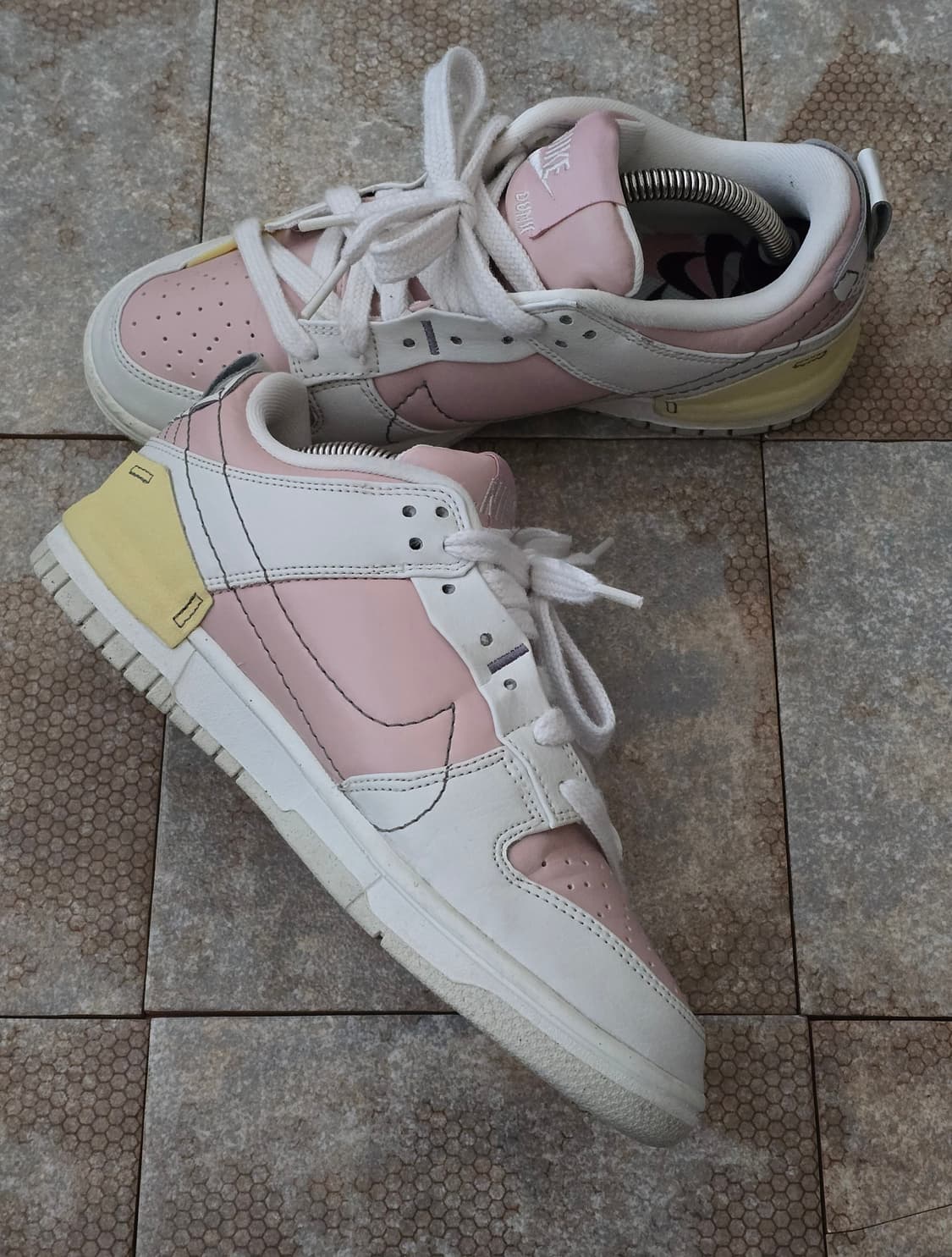 (245)나이키 덩크 로우 디스럽트 2 핑크 옥스포드 상품이미지4