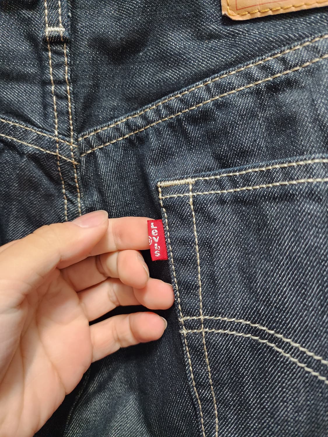 리바이스 501 데님 청바지 상품이미지3