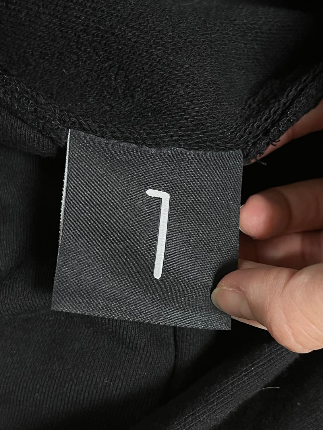 Soft office black hoodie 상품이미지4