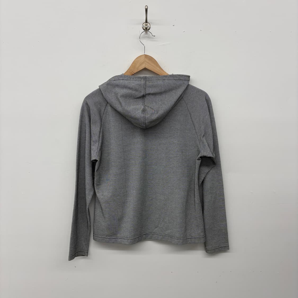 COURREGES 꾸레쥬 체크 후드 집업 여/S 상품이미지5