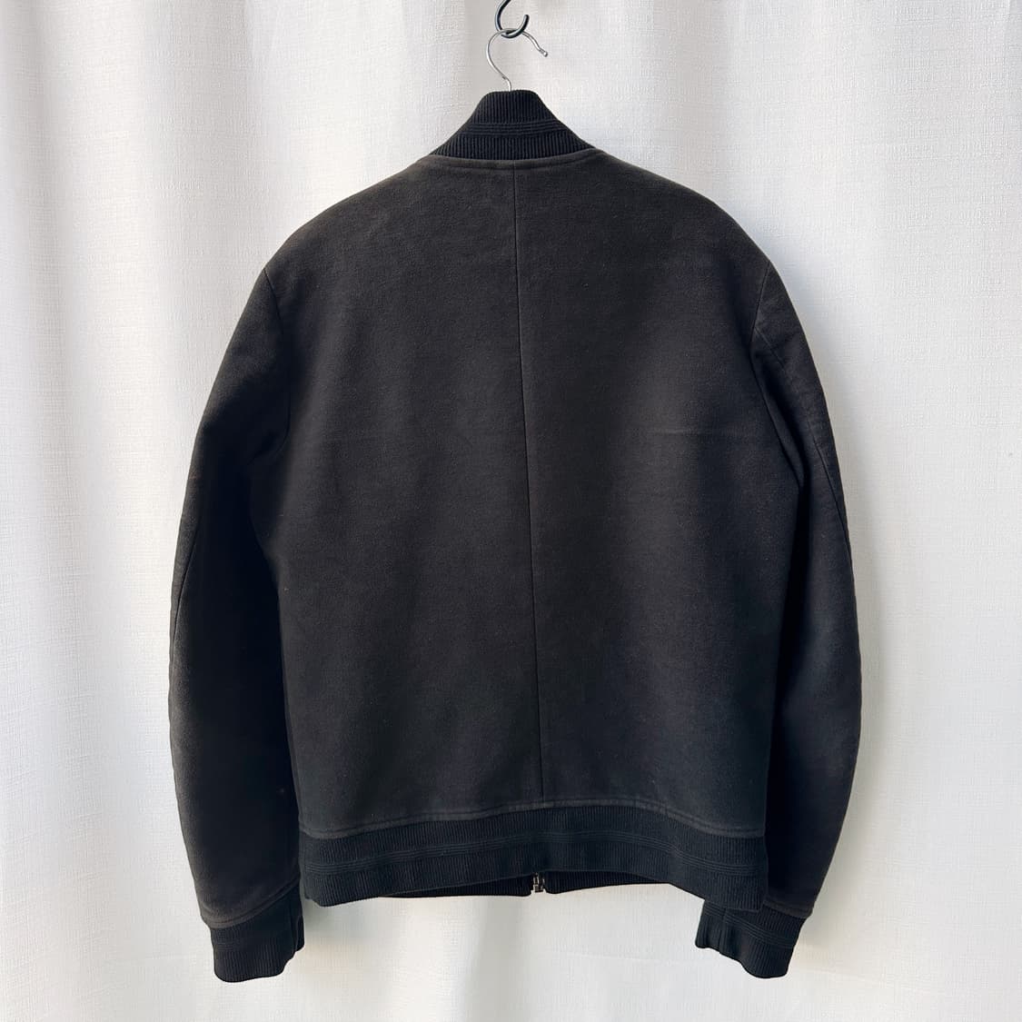 시스템 옴므 스웨이드 봄버 자켓 차콜 그레이 95 상품이미지7