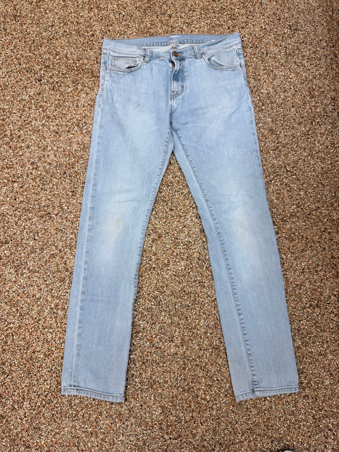 칼하트wip 연청 팬츠 상품이미지1