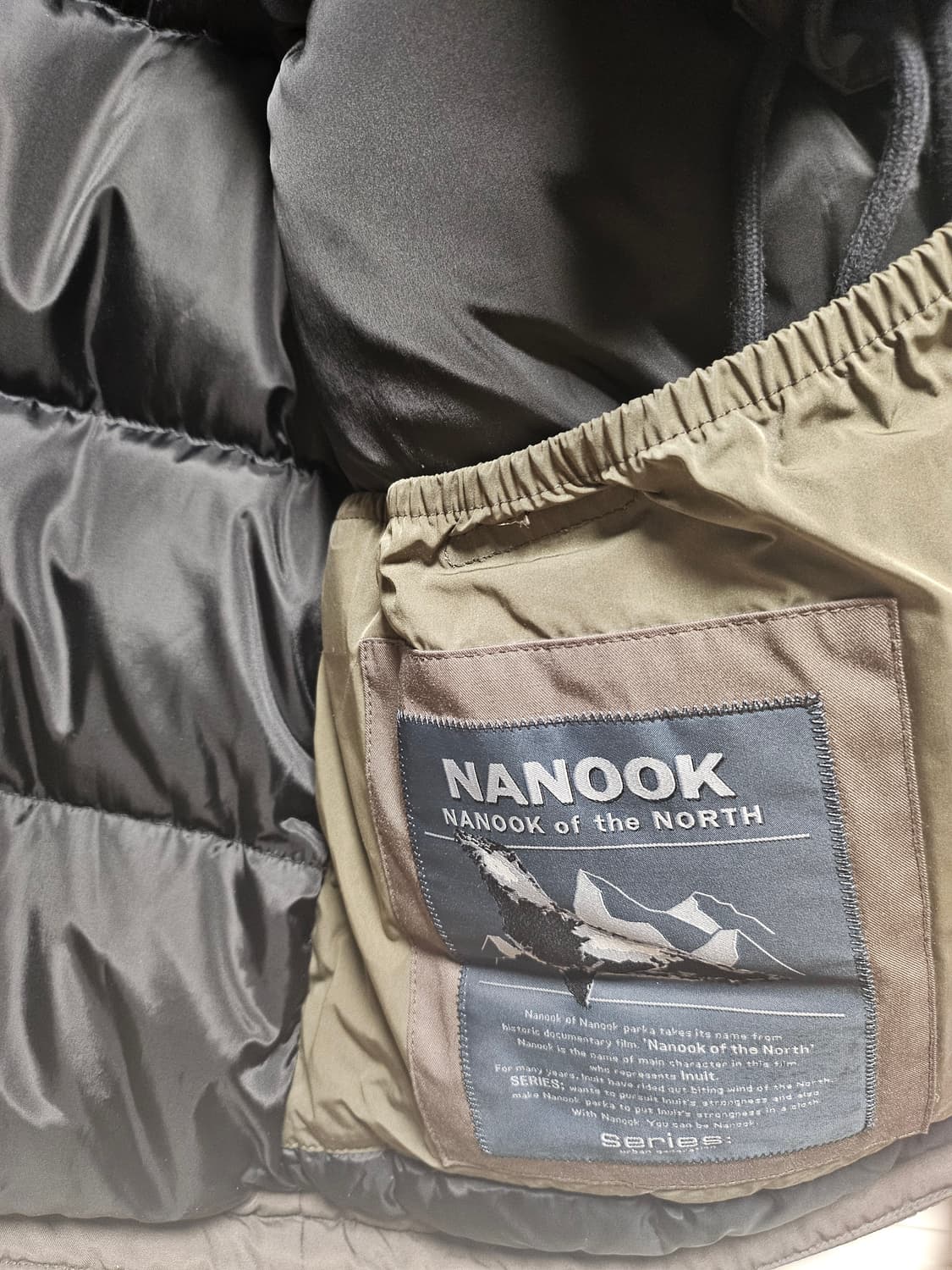 시리즈 나누크 다운 점퍼 95 사이즈 상품이미지3