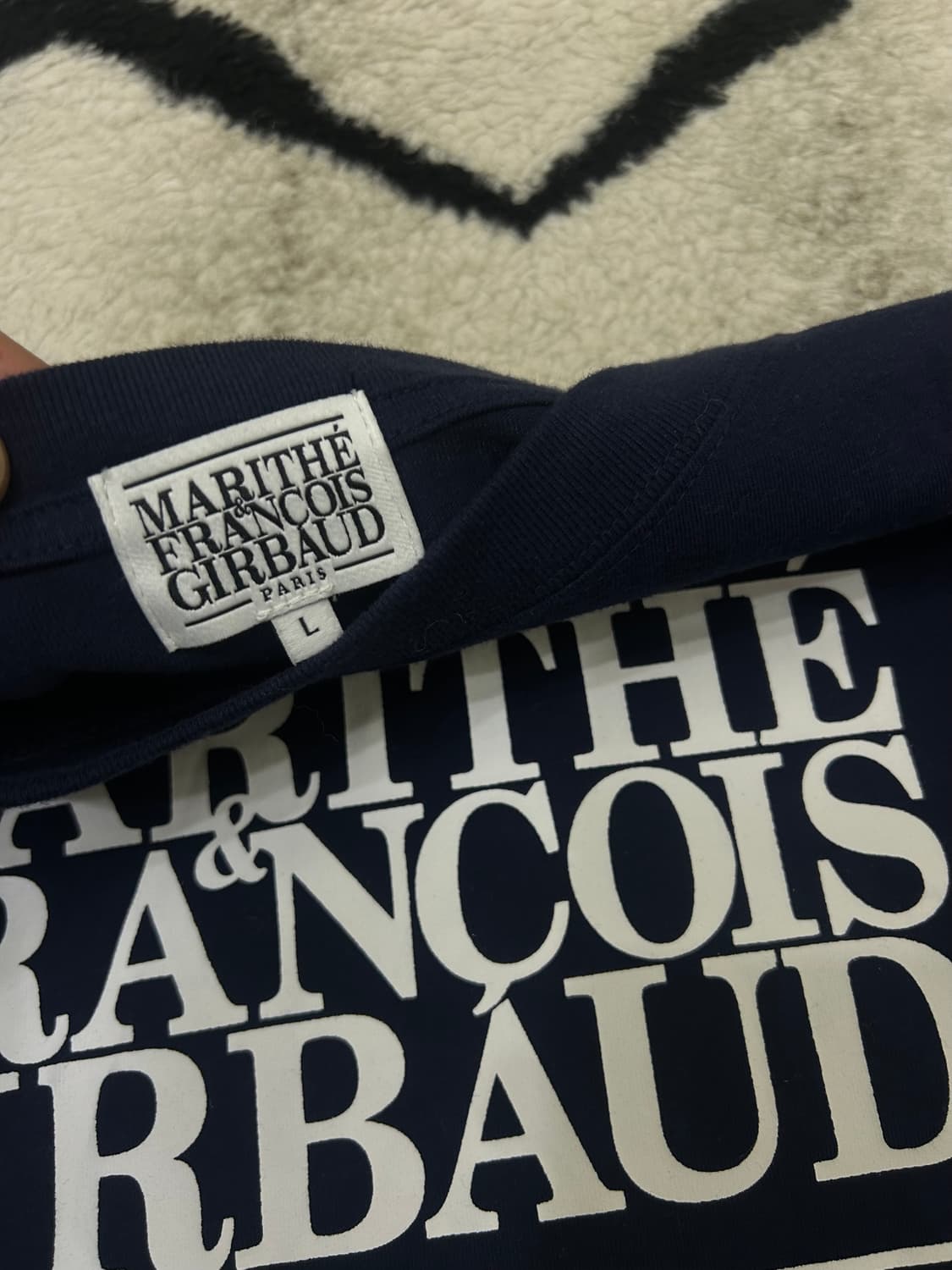 [L]마리떼프랑소와 저버 롱슬리브/네이비 상품이미지5