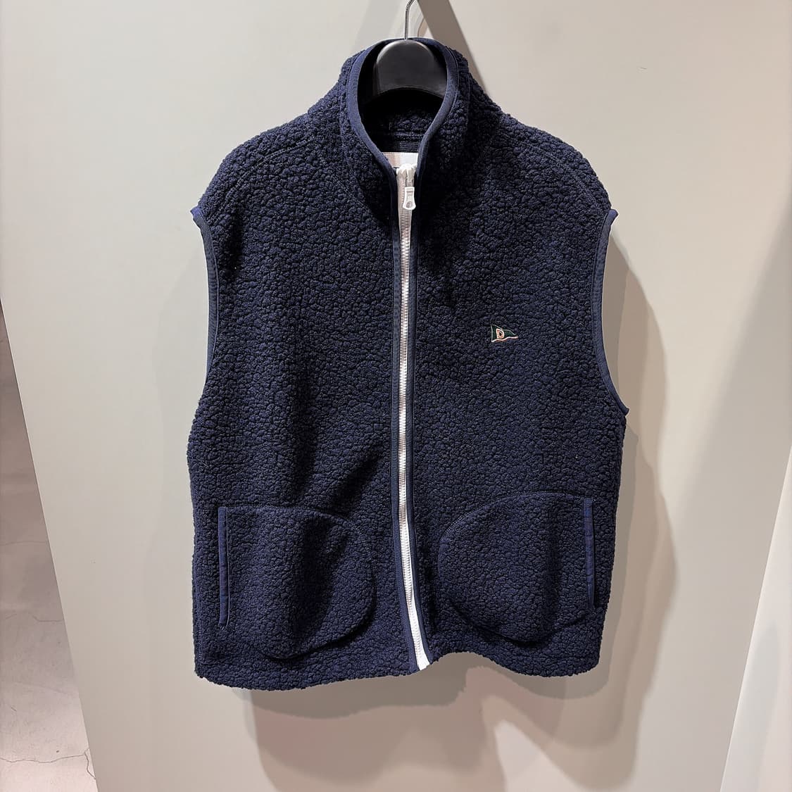 (정품/새상품) Drake's 드레익스 네이비 부클 울 플리스 베스트 상품이미지1