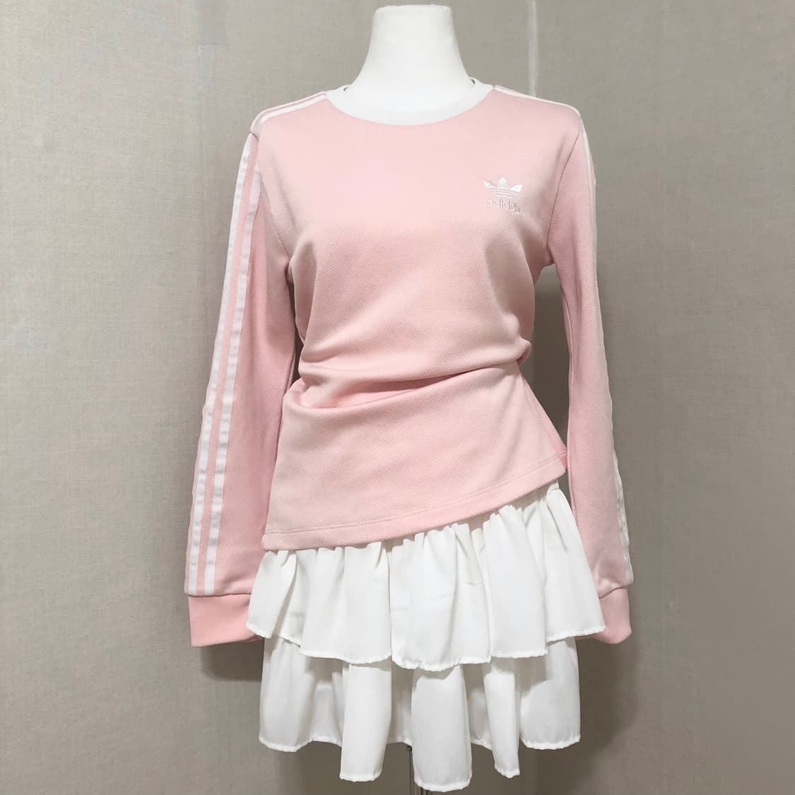 아디다스 핑크 와플티 S 상품이미지1