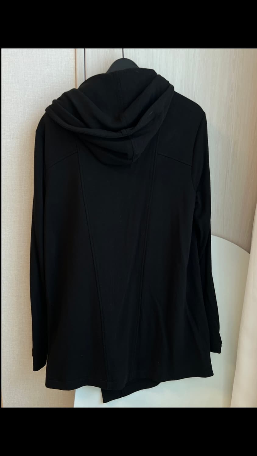 헬무트 랭 비대칭 드레이프 후드 집업 Helmut Lang 상품이미지2