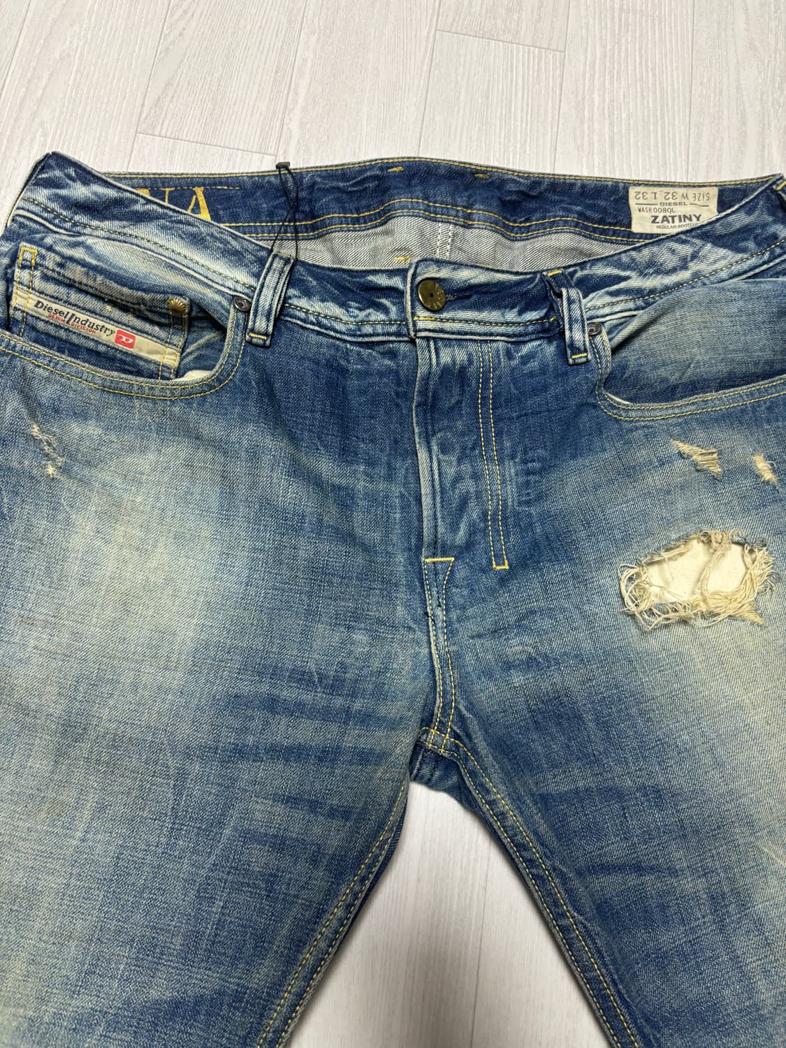 Diesel 디젤 자티니 부츠컷 32 사이즈 상품이미지3