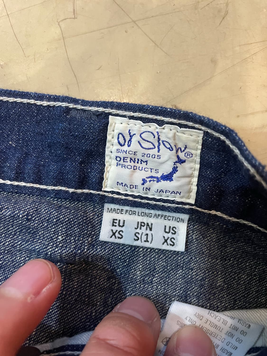 Orslow made in japan 카펜터 데님 상품이미지2