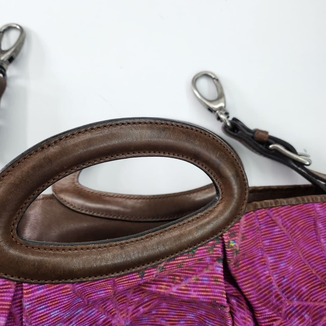 MARNI 멀티컬러 패브릭 벌룬 호보백 상품이미지2