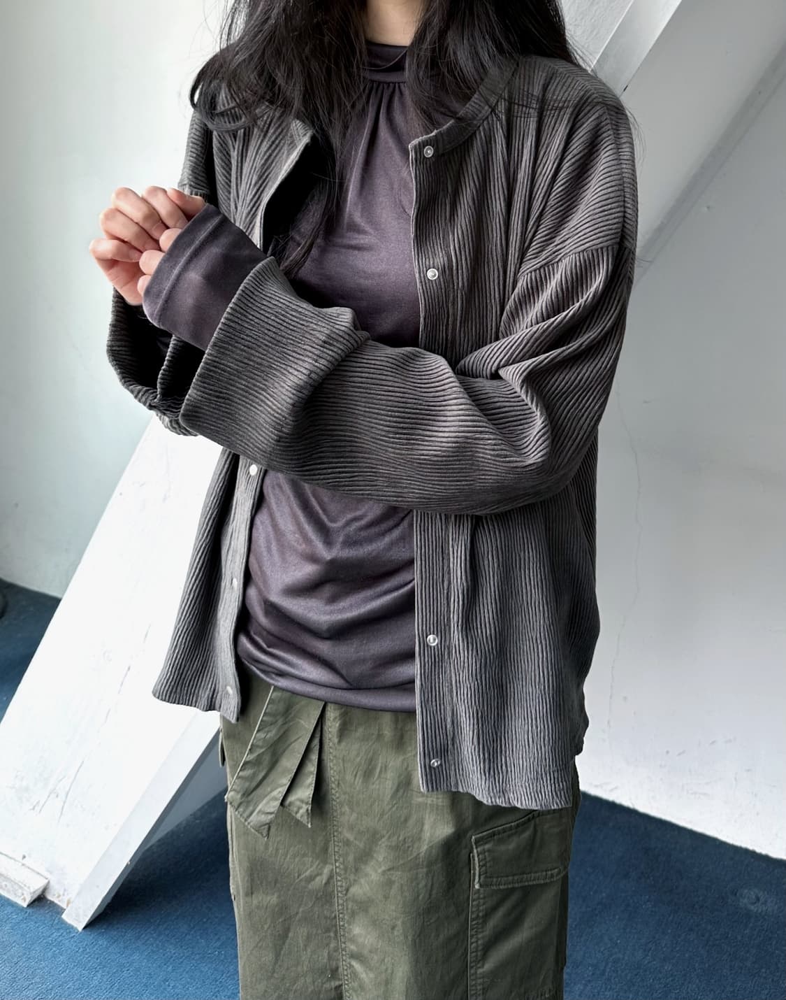 Shirred volume fabric design P/O 상품이미지7