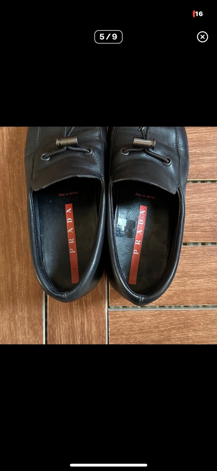 Prada sports toggle square toe loafer 상품이미지5