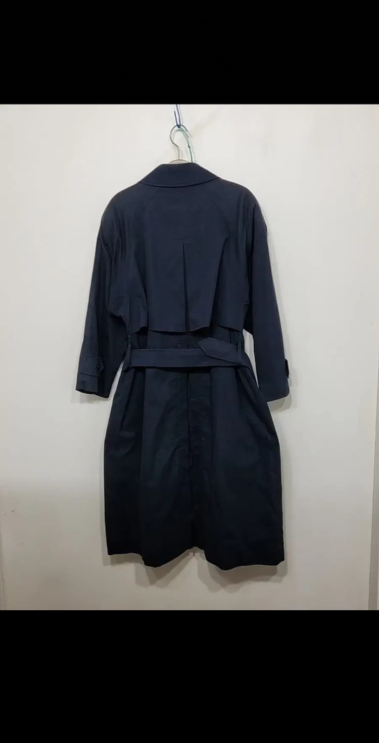 (XL) 버버리 트렌치코트 네이비 싱글 롱코트 벨트  상품이미지6