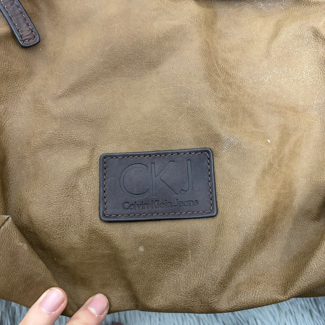 캘빈클라인 카우레더 백팩 상품이미지7