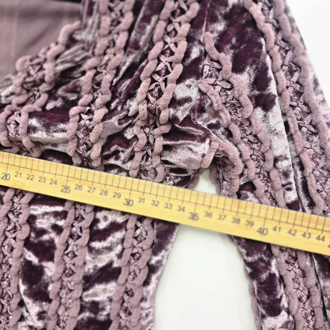 벨벳 레이스 퍼플 블라우스 상품이미지5