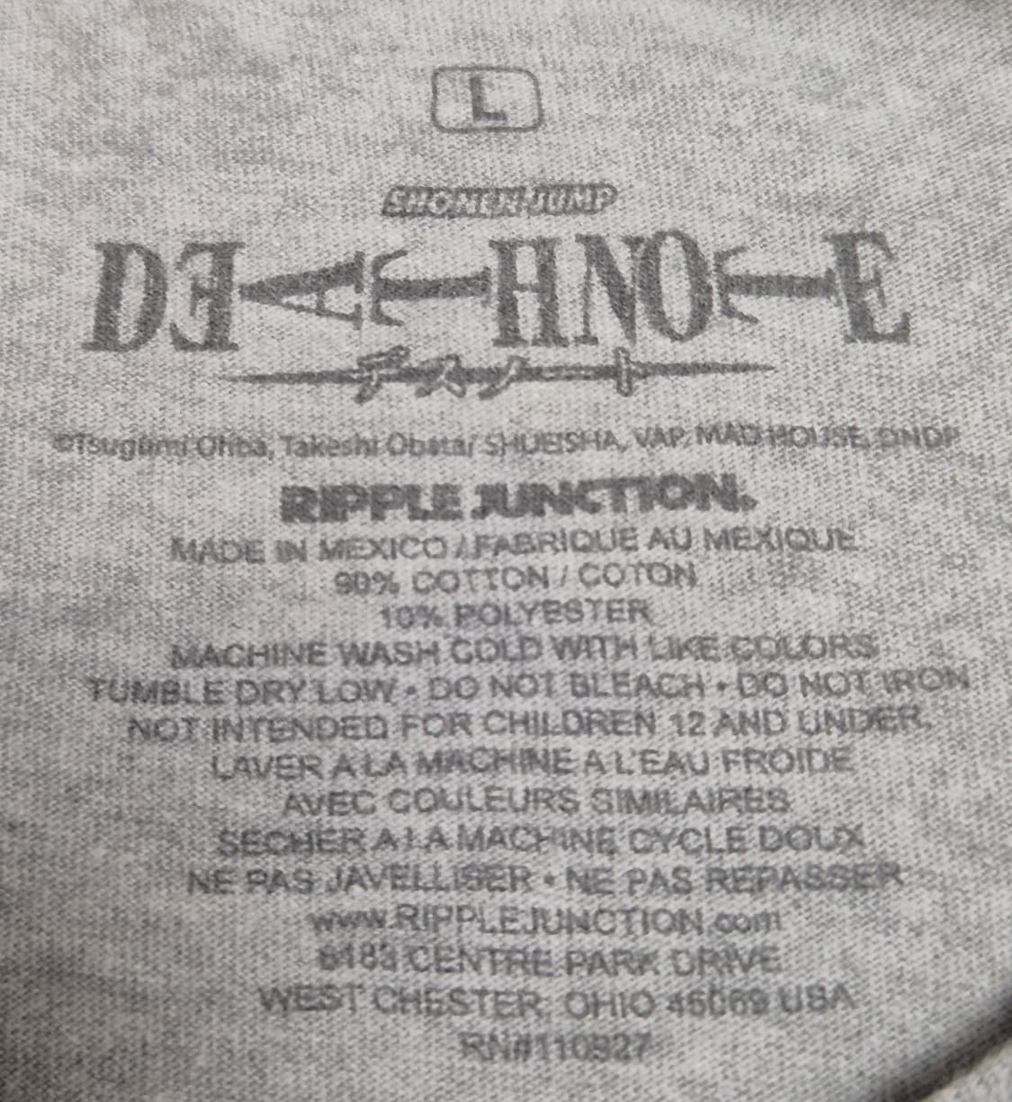 [L]데쓰노트 오피셜 티셔츠 -574 상품이미지4