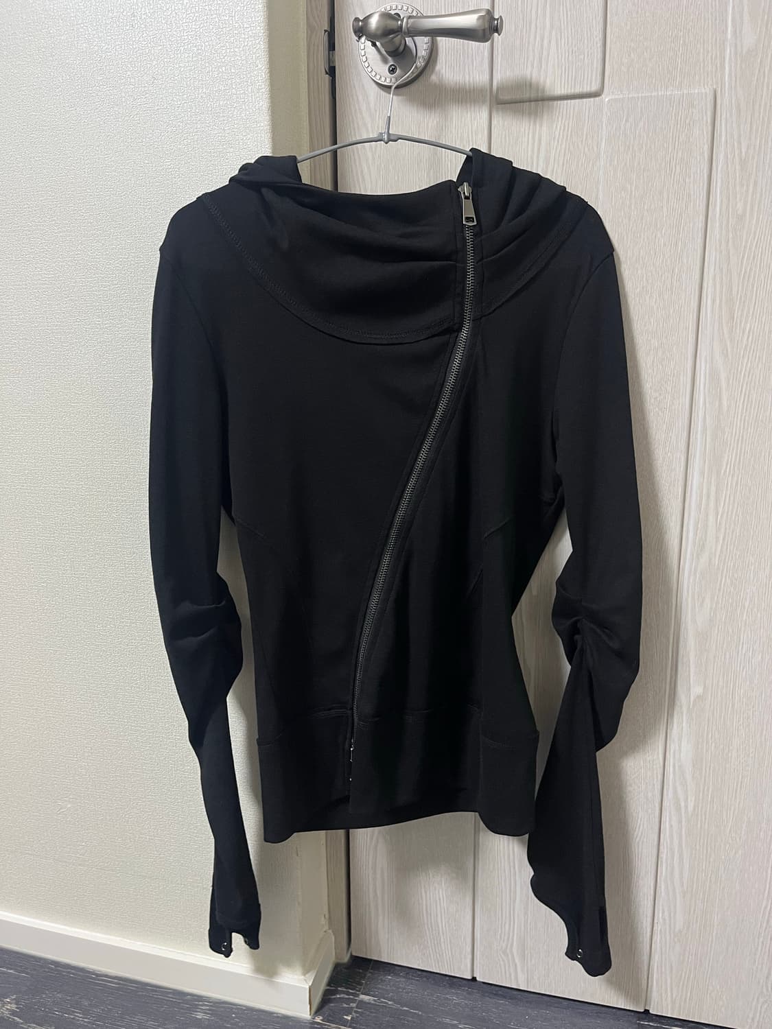 플노팔 언발란스 후드집업 상품이미지4