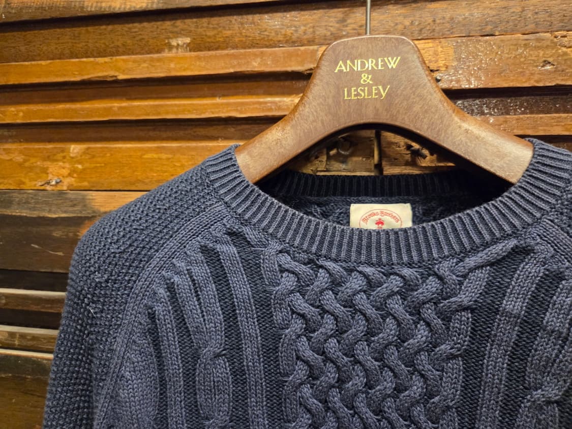 브룩스 브라더스 케이블니트 상품이미지3