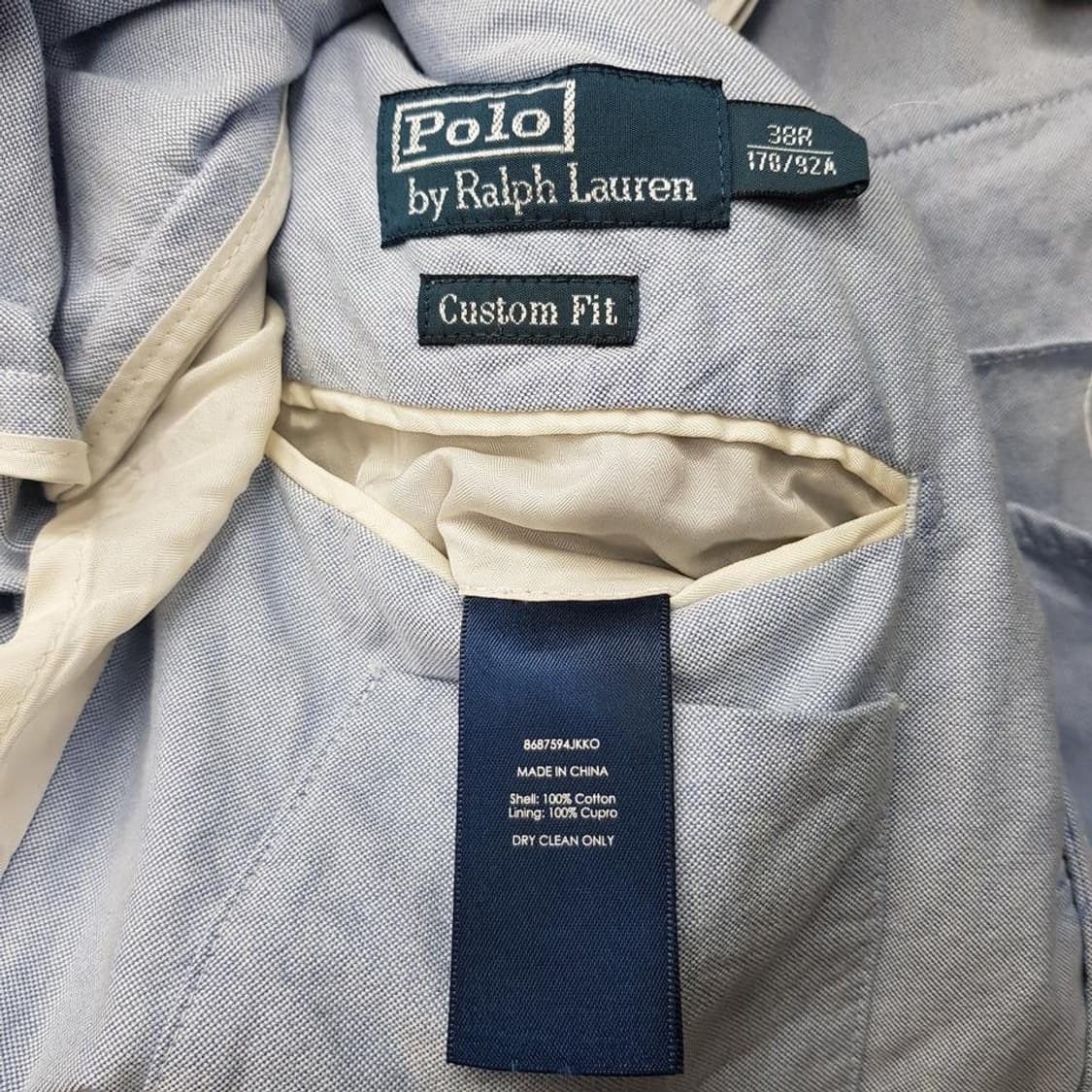폴로 랄프로렌 커스텀핏 자켓 38R사이즈 상품이미지4