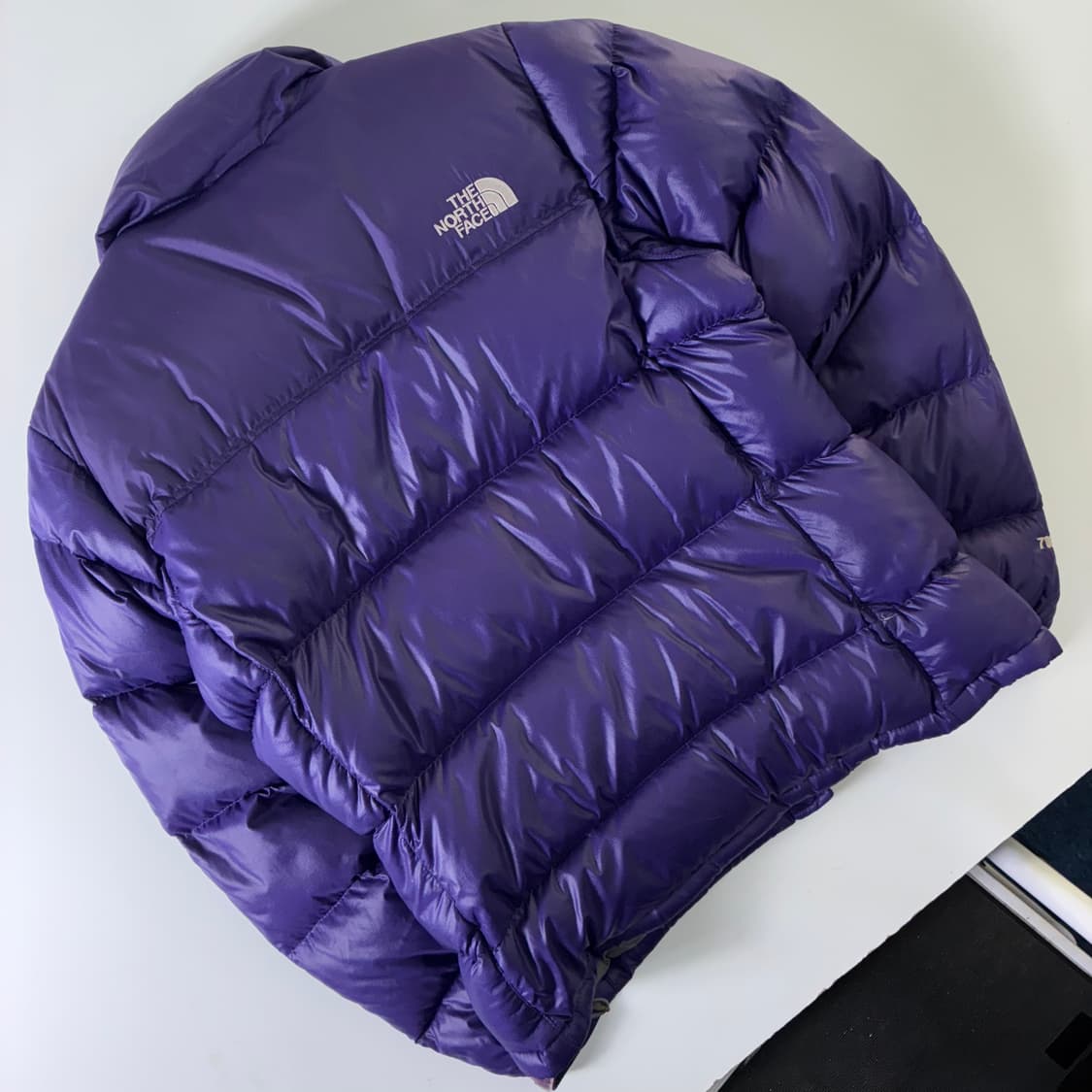 The North Face 노스페이스 00‘s 퍼플 유광 구스다운 패딩 상품이미지2