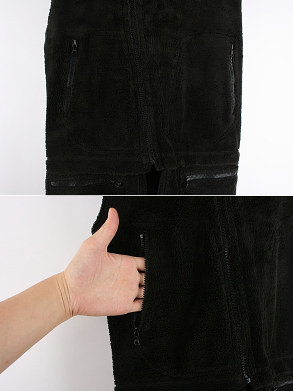 ROEN 로엔 후드 롱 베스트 상품이미지6