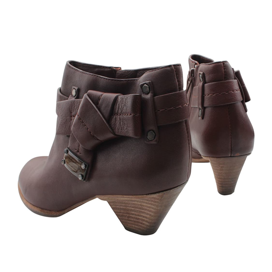 마크 바이 마크 브라운 레더 부티 44 상품이미지4