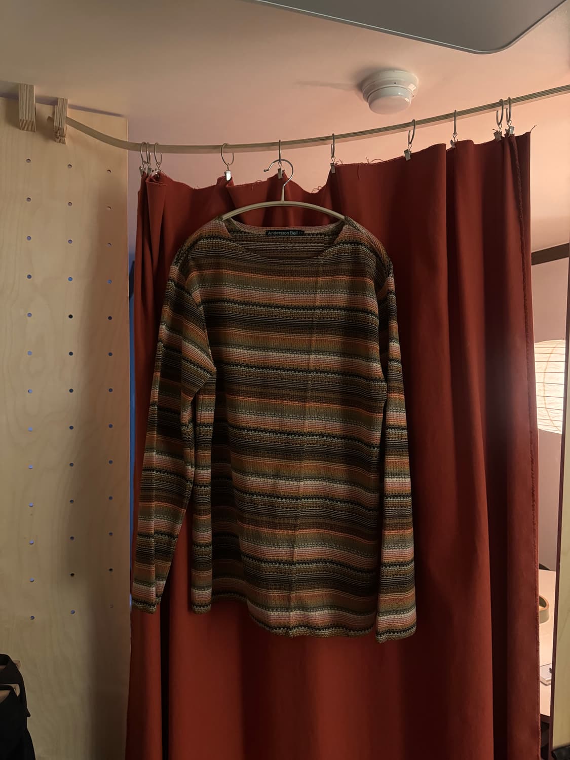 앤더슨벨 스트라이프 보트넥 M 상품이미지1