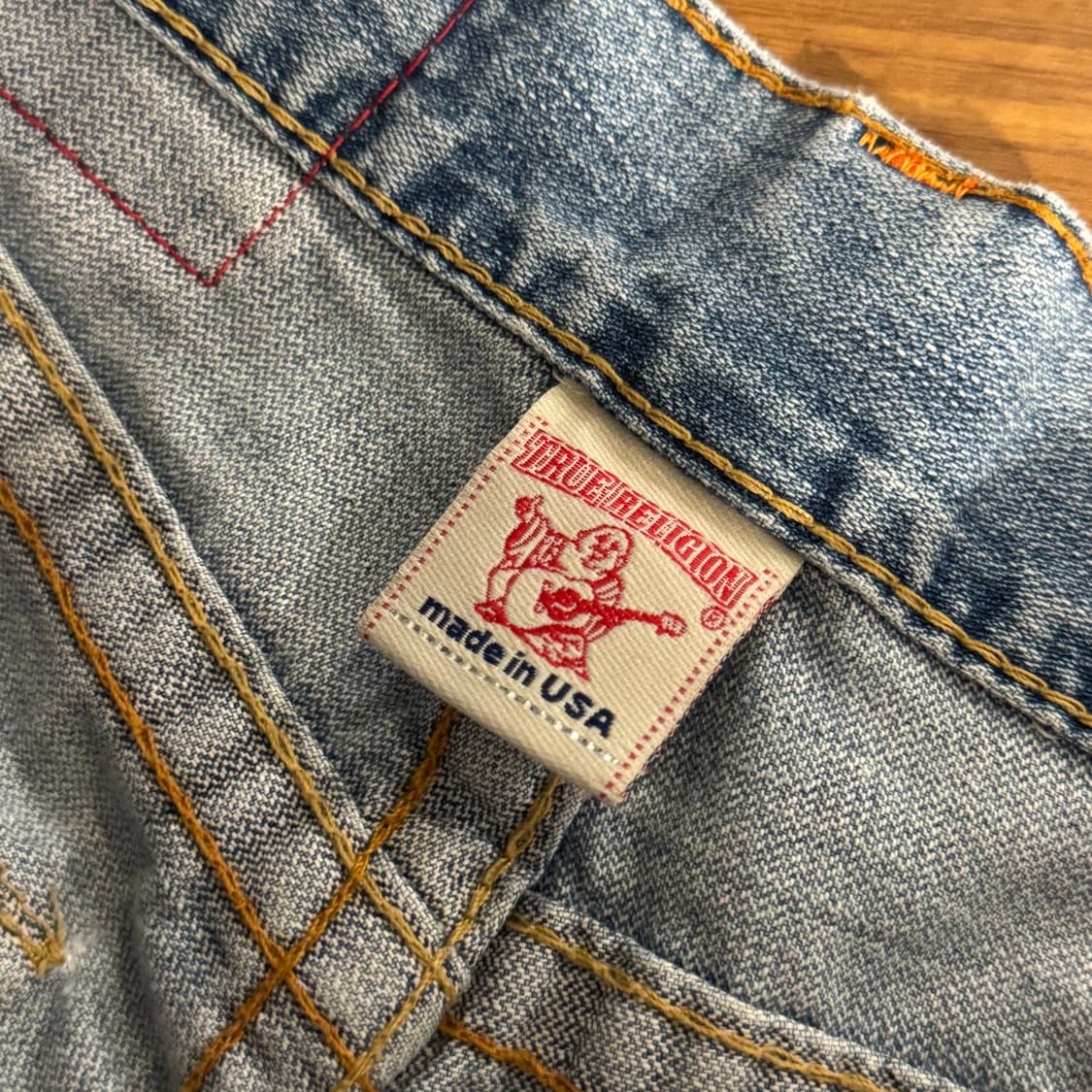 트루릴리전 레더 포켓 부츠컷 데님 32 상품이미지8